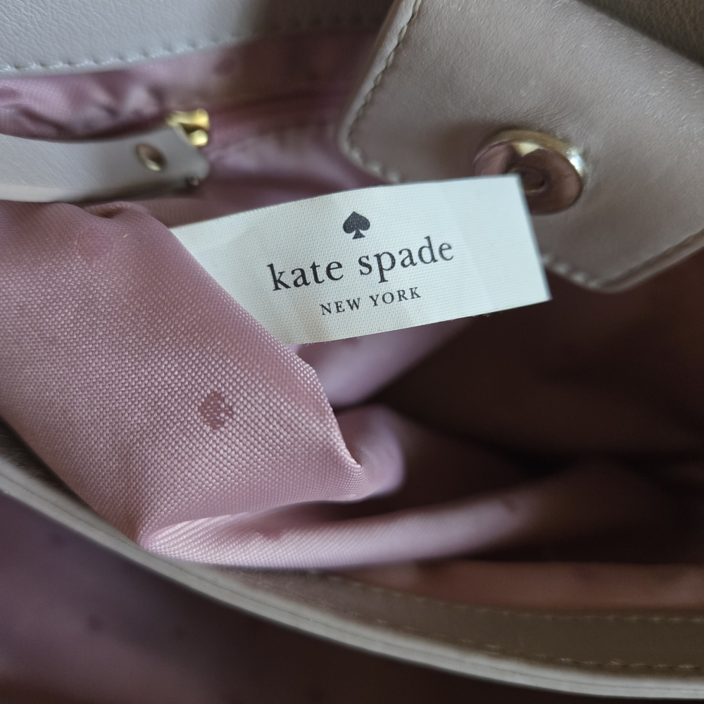 kate spade Quilted Leather Chain Shoulder Bag in Light Pink - Picture 13 of 14